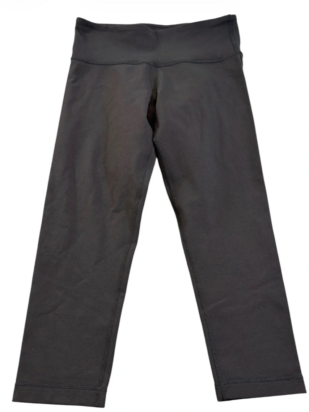 Lululemon Black High Rise Cropped Leggings Size 4 19
